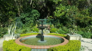 Parnell Rose Gardens Nancy Steen Garden Fountain